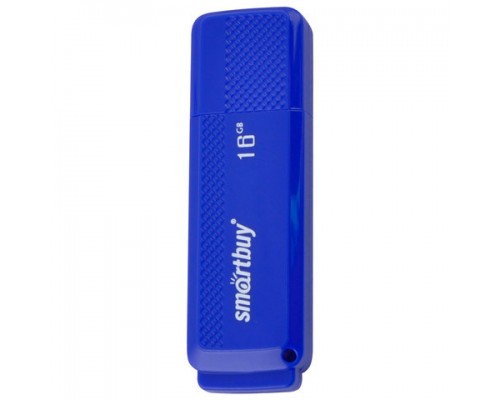Флеш-диск 16GB SMARTBUY Dock USB 2.0, синий, SB16GBDK-B