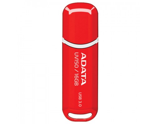 Флеш-диск 16GB A-DATA UV150 USB 3.0, красный, AUV150-16G-RRD