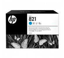 Картридж струйный HP (G0Y86A) Latex 110 Printer, №821, цвет голубой, оригинальный, объем 400 мл.