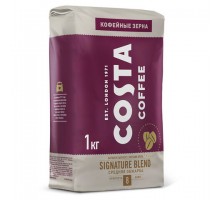 Кофе в зернах COSTA COFFEE "Signature Blend Medium", 1000 г, вакуумная упаковка, 2096803