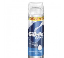 Пена для бритья 250 мл, GILLETTE (Жиллет) Series, "Для чувствительной кожи", для мужчин