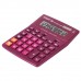 Калькулятор настольный STAFF STF-888-12-WR (200х150мм) 12 разр., двойное питание, БОРДОВЫЙ, 250454