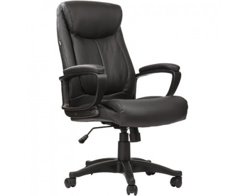 Кресло офисное BRABIX Enter EX-511, экокожа, черное, 530859