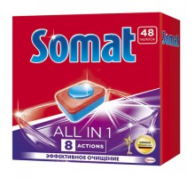 Таблетки для посудомоечных машин 48 шт. SOMAT "All-in-1", 2359002