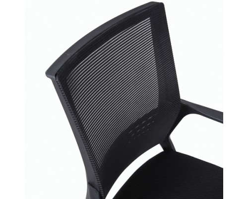 Кресло BRABIX Balance MG-320, с подлокотниками, черное, 531831