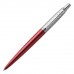 Ручка гелевая PARKER Jotter Kensington Red CT, корпус красный, детали нерж. сталь, черная, 2020648