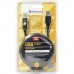 Кабель USB 2.0 AM-BM 3м DEFENDER, 2 фильтра, для подключения принтеров,МФУ и периферии, 87431