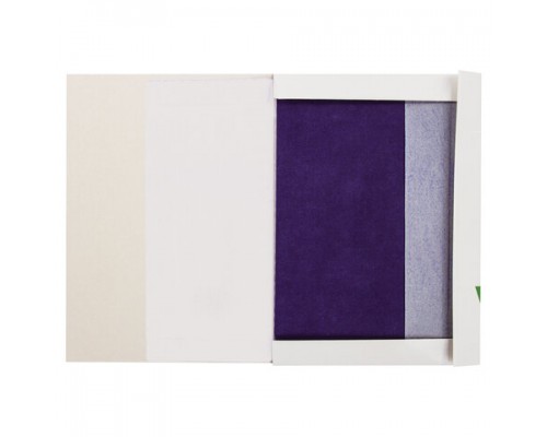 Бумага копировальная (копирка) фиолетовая А4, 100 листов, STAFF, 112407