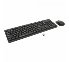 Набор беспроводной DEFENDER #1 C-915, USB, клавиатура, мышь 3 кнопки+1 колесо-кнопка, черный, 45915