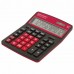 Калькулятор настольный BRAUBERG EXTRA COLOR-12-BKWR (206x155мм), 12 разряд, ЧЕРНО-МАЛИНОВЫЙ, 250479