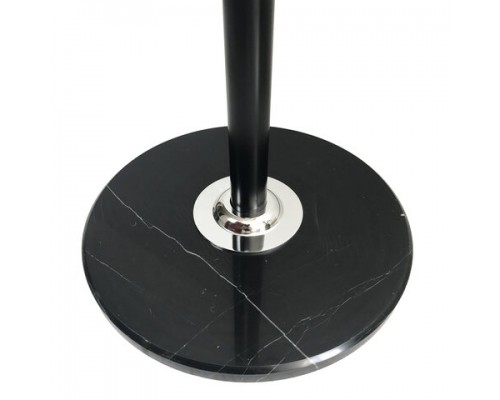 Вешалка-стойка BRABIX CR-8243 на мраморном диске, металл, 6+3 крючка, цвет черный, 606438