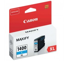 Картридж струйный CANON (PGI-1400XLС) МВ2040/МВ2340, голубой, оригинальный, ресурс 900 стр., 9202B001