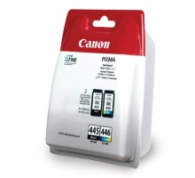 Картридж струйный CANON (PG-445/CL-446) PIXMA MG2440/MG2540, оригинальный КОМПЛЕКТ 2 цвета, 180 страниц, 8283B004