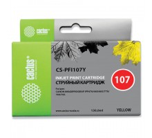 Картридж струйный CACTUS (CS-PFI107Y) для CANON PF680/685/780/785, желтый