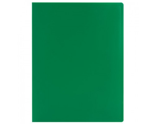 Папка 100 вклад. STAFF, зеленая, 0,7мм, 225715