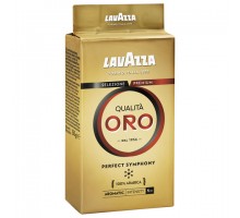 Кофе молотый LAVAZZA "Qualita Oro" 250 г, арабика 100%, ИТАЛИЯ, RETAIL, 1991