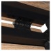 Стол на металлокаркасе BRABIX LOFT CD-001 (ш800*г440*в740мм), складной, цвет морёный дуб, 641209