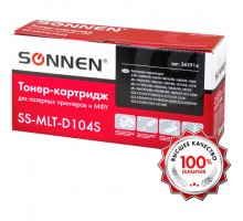 Картридж лазерный SONNEN (SS-MLT-D104S) для SAMSUNG ML-1660/1665 и другие, ВЫСШЕЕ КАЧЕСТВО, ресурс 1500 стр., 362914