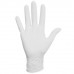 Перчатки латексные белые, 50 пар (100шт), опудренные, прочные, размер M (средний), LAIMA, 605021