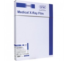Рентгеновская пленка синечувствительная, SFM X-Ray BF, КОМПЛЕКТ 100 л., 30х40 см, 629039