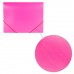 Папка на резинках BRAUBERG Office, розовая, до 300 листов, 500 мкм, 228083