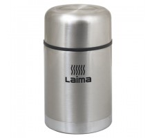 Термос LAIMA универсальный с широким горлом, 0,8 л, нержавеющая сталь, 601408