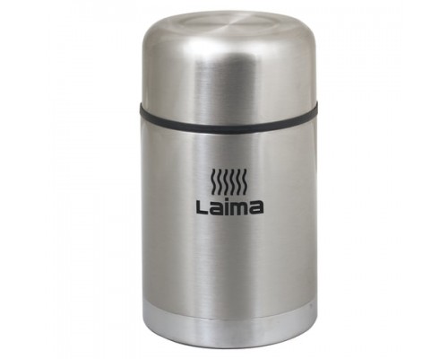 Термос LAIMA универсальный с широким горлом, 0,8 л, нержавеющая сталь,601408