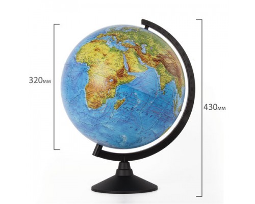 Глобус физический Globen Классик, диаметр 320 мм, К013200015