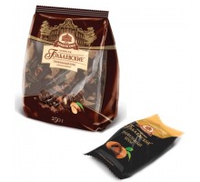 Конфеты шоколадные БАБАЕВСКИЙ, с трюфельным кремом, 200 г, пакет, ББ16456