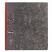 Папка-регистратор BRAUBERG фактура стандарт, с мраморным покрытием, 75 мм, красный корешок, 220988