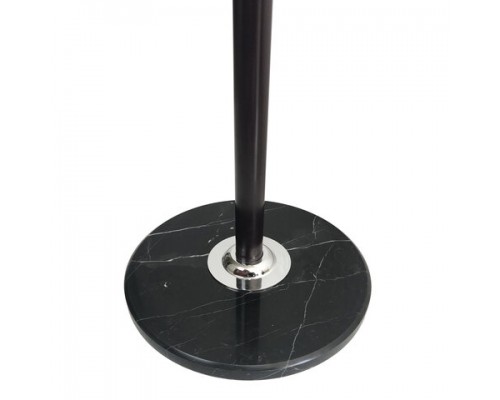 Вешалка-стойка BRABIX CR-870 на мраморном диске, металл, 5+3 крючка, цвет коричневый, 606436