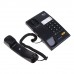 Телефон RITMIX RT-330 black, быстрый набор 3 номеров, мелодия удержания, ЧЕРНЫЙ