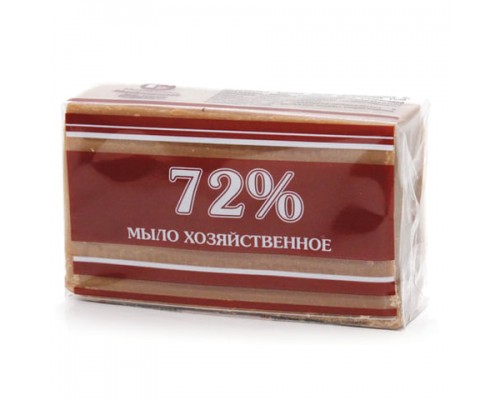 Мыло хозяйственное 72%, 200г (Меридиан) Традиционное, в упаковке, ш/к 90084/91074