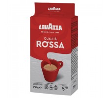 Кофе молотый LAVAZZA "Qualita Rossa" 250 г, ИТАЛИЯ, RETAIL, 3580