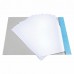 Картон белый А4 немелованный,  8 листов, в папке, ПИФАГОР, 200х290мм, Мишка на сноуборде, 129904