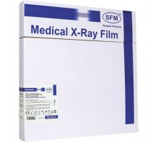 Рентгеновская пленка синечувствительная, SFM X-Ray BF, КОМПЛЕКТ 100 л., 35х35 см, 629042