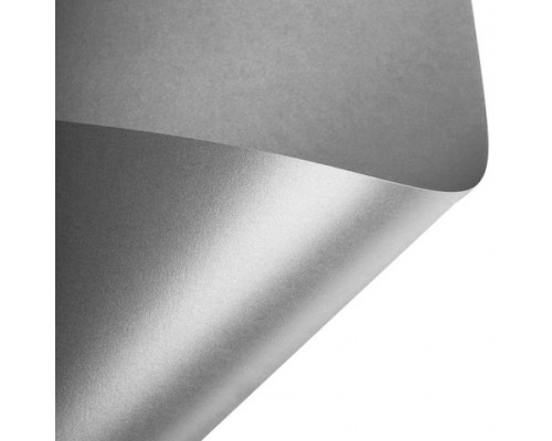 Бумага(картон) для твор-ва (1 лист) SADIPAL Sirio А2+(500*650мм), 225г/м2, сереб. фольга,20259