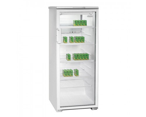 Холодильная витрина БИРЮСА Б-290, общий объем 290л, 145x58x62см, белый