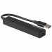 Хаб DEFENDER Quadro Express, USB 3.0, 4 порта, черный, 83204
