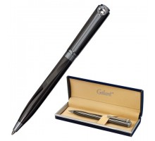 Ручка подарочная шариковая GALANT "VITRUM", корпус металл, детали серебристые, узел 0,7 мм, синяя, 143504