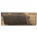 Клавиатура проводная DEFENDER Element HB-520, РАЗЪЕМ PS/2, 104 клавиши+3 доп. клавиши, черная, 45520