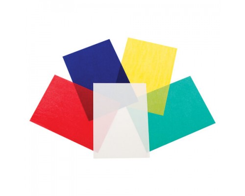 Бумага копировальная (копирка) 5цв*10лист (синяя белая красная желтая зеленая), BRAUBERG ART, 112405