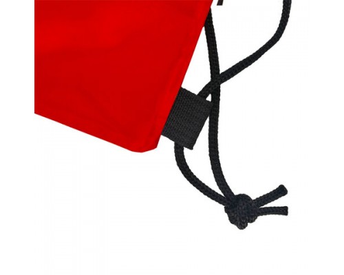 Мешок для обуви BRAUBERG ПРОЧНЫЙ, на шнурке, красный, 42x33 см, 227141