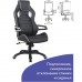 Кресло компьютерное BRABIX Techno Pro GM-003, экокожа, черное/серое, вставки серые, 531814