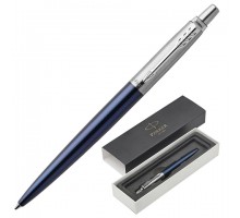 Ручка шариковая PARKER "Jotter Core Royal Blue CT", корпус синий, детали хром, синяя, 1953186