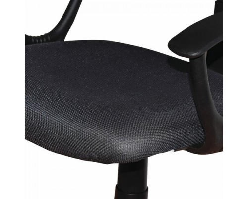 Кресло компактное BRABIX Flip MG-305, ткань TW, серое/черное, 531951