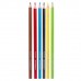 Карандаши цветные BRAUBERG PREMIUM, 6 цветов, пластиковые, шестигранные, грифель мягкий 3 мм, 181665