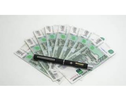Детектор банкнот MERTECH D-110 ANTISTOKS, просмотровый, АНТИСТОКС, в виде ручки в футляре, черный