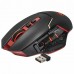 Мышь беспроводная игровая REDRAGON Mirage, USB, 7 кнопок+1 колесо-кнопка, лазерная, черно-красная