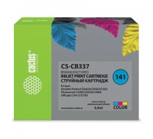 Картридж струйный CACTUS (CS-CB337) для HP C4283/C4383/Officejet J5783/D4263, цветной